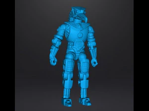 CAPTAIN POWER SOARON 1986 TOY 4 INCH FIGURE BIO DREAD 3D Print Model