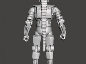 CAPTAIN POWER SOARON 1986 TOY 4 INCH FIGURE BIO DREAD Modello di stampa 3D
