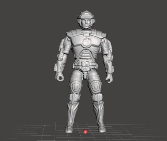 CAPTAIN POWER JONATHAN POWER 1986 TOY 4 INCH FIGURE HERO TOY 3D 프린트 모델 .c4d .max .obj .3ds .fbx .stl .blend 