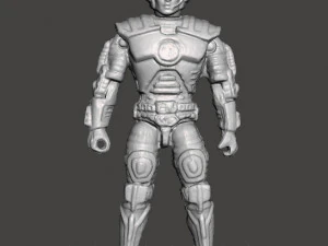 CAPTAIN POWER JONATHAN POWER 1986 TOY 4 INCH FIGURE HERO TOY 3D Print Model