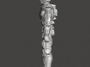 CAPTAIN POWER JONATHAN POWER 1986 TOY 4 INCH FIGURE HERO TOY 3D Print Model