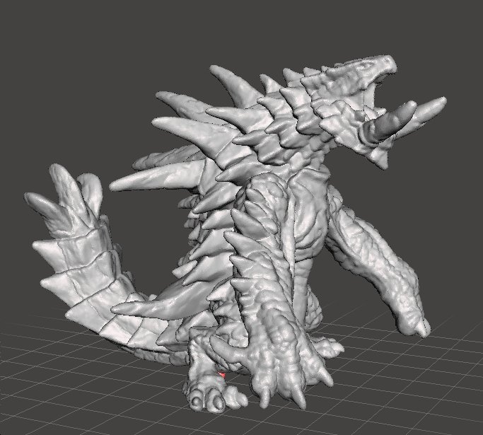 DIABLOS MONSTER HUNTER 3D model 3D printable