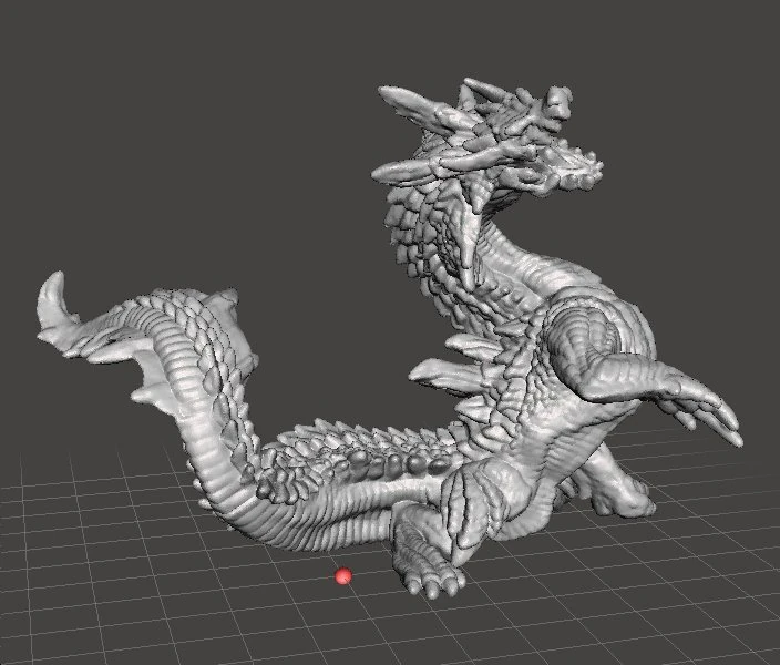LAGIACRUS PVC FIGURA DE PL&Aacute;STICO BRINQUEDO MODELO DRAG&Atilde;O MONSTRO FANTASIA JOGOS Modelo de Impressão 3D .c4d .max .obj .3ds .fbx .stl .blend 