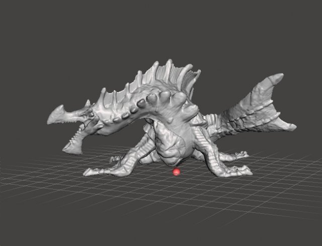 AGNAKTOR PVC PLASTIC FIGURE TOY MODEL DRAGON MONSTER FANTASY GAMES 3D प्रिंट मॉडल .c4d .max .obj .3ds .fbx .stl .blend 
