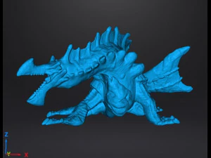 AGNAKTOR PVC PLASTIC FIGURE TOY MODEL DRAGON MONSTER FANTASY GAMES 3D Print Model