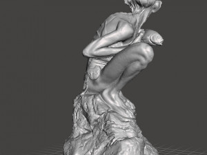 GOLLUM SMEAGOL RESIN STATUE TWO TOWERS 2002 INSPIRED FIGURE MODEL 3D Print Model