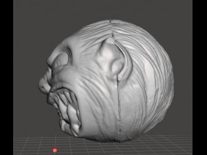 MADBALLS WOLF BREATH FIGURE MONSTER PLASTIC 80s TOY 3D-printmodel