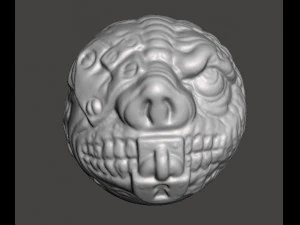 MADBALLS LOCK LIPS FIGUR MONSTER KUNSTSTOFF 80ER JAHRE SPIELZEUG 3D Druckmodell