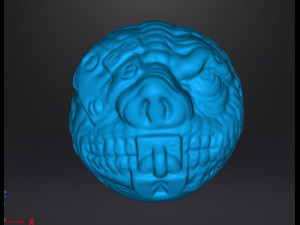 MADBALLS LOCK LIPS FIGURE MONSTER PLASTIC 80s TOY 3D Принт Модель