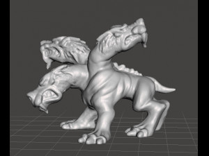 CERBERUS 2006 PVC FIGURE MINIATURE MONSTER PLASTIC TOY 3D Print Model