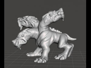 CERBERUS 2006 PVC FIGURE MINIATURE MONSTER PLASTIC TOY 3D Print Model