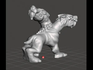 CERBERUS 2006 PVC FIGURE MINIATURE MONSTER PLASTIC TOY 3D Print Model