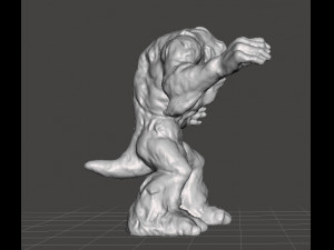 SASQUATCH 2006 PVC FIGURE MINIATURE MONSTER PLASTIC TOY 3D-Druckmodell