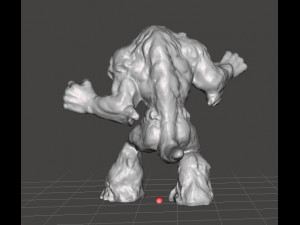 SASQUATCH 2006 PVC FIGURE MINIATURE MONSTER PLASTIC TOY 3D-Druckmodell