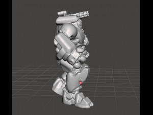 IRON MAN HEAVY DUTY ARMOR HULKBUSTER MINIATURE MODEL FOR SCIFI GAMES RPG DND 3D-Druckmodell