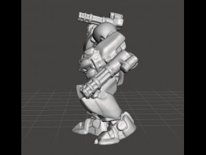 IRON MAN HEAVY DUTY ARMOR HULKBUSTER MINIATURE MODEL FOR SCIFI GAMES RPG DND 3D-Druckmodell