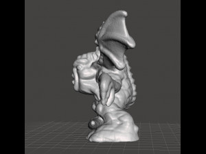 JABBERWOCK PVC FIGURE MINIATURE MONSTER PLASTIC TOY 90s Modelo de impresión 3D