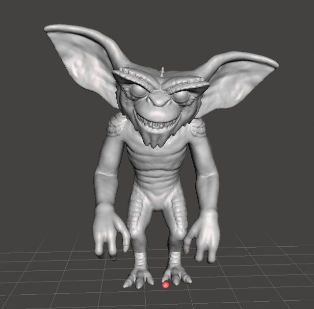 GREMLINS VINTAGE FIGURE MODEL MONSTER 80s 3D 프린트 모델 .c4d .max .obj .3ds .fbx .stl .blend 