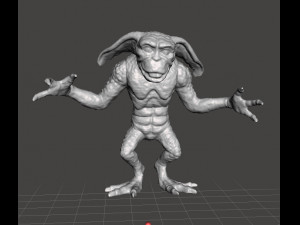 GREMLINS 2 LENNY VINTAGE FIGURE MODEL PVC MONSTER 90s 3D Print Model