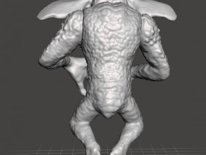 GREMLINS 2 DAFFY VINTAGE FIGURE MODEL MONSTER 90s 3D Baskı Modeli