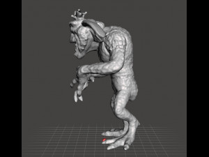 GREMLINS 2 DAFFY VINTAGE FIGURE MODEL MONSTER 90s 3D Baskı Modeli