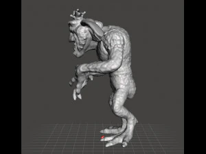 GREMLINS 2 DAFFY VINTAGE FIGURE MODEL MONSTER 90s 3D Print Model