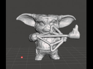 GREMLINS GIZMO RAMBO VINTAGE FIGURE MODEL MONSTER TOY 90s 3D Print Model