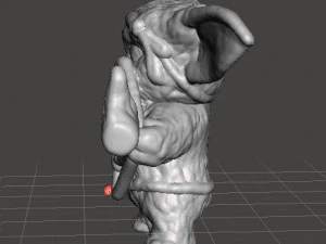GREMLINS GIZMO RAMBO VINTAGE FIGURE MODEL MONSTER TOY 90s 3D Print Model