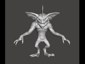 GREMLINS 2 MOHAWK STRIPE VINTAGE FIGURE MODEL MONSTER TOY 90s 3D Print Model