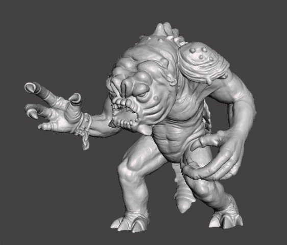 RANCOR MINIATURE MODELS SET FOR SCIFI OR FANTASY GAMES DND RPG LEGION 3D 프린트 모델 .c4d .max .obj .3ds .fbx .stl .blend 
