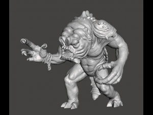 RANCOR MINIATUURMODELLEN VOOR SCIFI- OF FANTASY-GAMES DND RPG LEGIO 3D printmodel