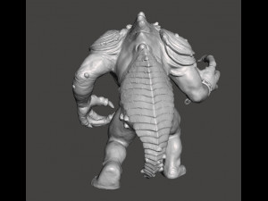 RANCOR MINIATURE MODELS SET FOR SCIFI OR FANTASY GAMES DND RPG LEGION 3D 프린트 모델