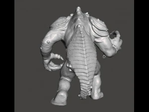 RANCOR MINIATURE MODELS SET FOR SCIFI OR FANTASY GAMES DND RPG LEGION 3D Print Model