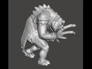 RANCOR MINIATURE MODELS SET FOR SCIFI OR FANTASY GAMES DND RPG LEGION 3D 프린트 모델