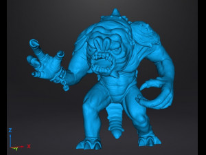 RANCOR MINIATURE MODELS SET FOR SCIFI OR FANTASY GAMES DND RPG LEGION 3D 프린트 모델