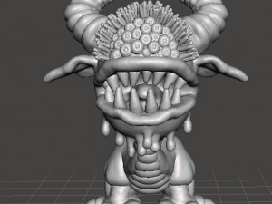 The Black Beast of Aaaaaargghh figure model collectible wargames rpg dnd 3D Print Model