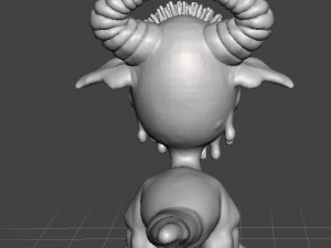 The Black Beast of Aaaaaargghh figure model collectible wargames rpg dnd 3D Print Model