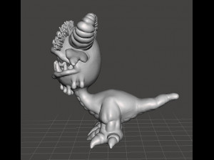 The Black Beast of Aaaaaargghh figure model collectible wargames rpg dnd 3D Print Model