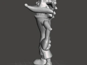 CRASH BANDICOOT VINTAGE FIGURE MODEL CREATURE VIDEOGAME 3D Print Model