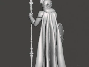 MODELLO IN MINIATURA DI LANCIA E SCUDO FEMMINILE SPARTAN WARRIOR PER GIOCHI DnD RPG Modello di stampa 3D