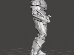 GIPSY DANGER FIGURE MODEL PACIFIC RIM JAEGER MECH 3D PRINTABLE Modello di stampa 3D