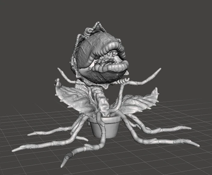 LITTLE SHOP OF HORRORS AUDREY MINIATURE MODEL FOR FANTASY GAMES DND RPG 3D Print Model .c4d .max .obj .3ds .fbx .stl .blend 