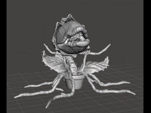 LITTLE SHOP OF HORRORS AUDREY MINIATURE MODEL FOR FANTASY GAMES DND RPG 3Dプリントモデル