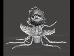 LITTLE SHOP OF HORRORS AUDREY MINIATURE MODEL FOR FANTASY GAMES DND RPG 3Dプリントモデル