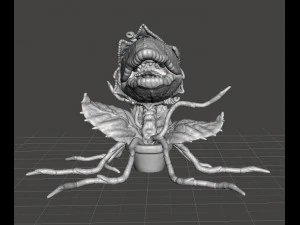 LITTLE SHOP OF HORRORS AUDREY MINIATURE MODEL FOR FANTASY GAMES DND RPG 3D Print Model