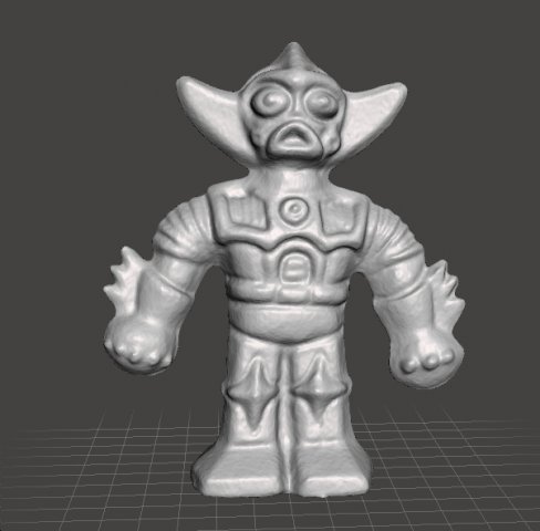 MONOCHROMATIC MARTIAN VINTAGE FIGURE MODEL TOY ALIEN 70s 3D Принт Модель .c4d .max .obj .3ds .fbx .stl .blend 
