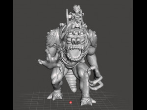 FELUCIAN RANCOR WITH RIDER LEGION MINIATURE MODELS SET FOR SCIFI OR FANTASY GAMES DND RPG 3D 프린트 모델