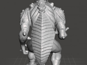 FELUCIAN RANCOR WITH RIDER LEGION MINIATURE MODELS SET FOR SCIFI OR FANTASY GAMES DND RPG 3D 프린트 모델