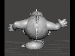 SNORKEATER SNORKS FIGURINE EN PLASTIQUE PVC 1983 MOD&Egrave;LE JOUET Modèles 3D en vedette