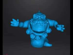 SNORKEATER SNORKS FIGURINE EN PLASTIQUE PVC 1983 MOD&Egrave;LE JOUET Modèles 3D en vedette